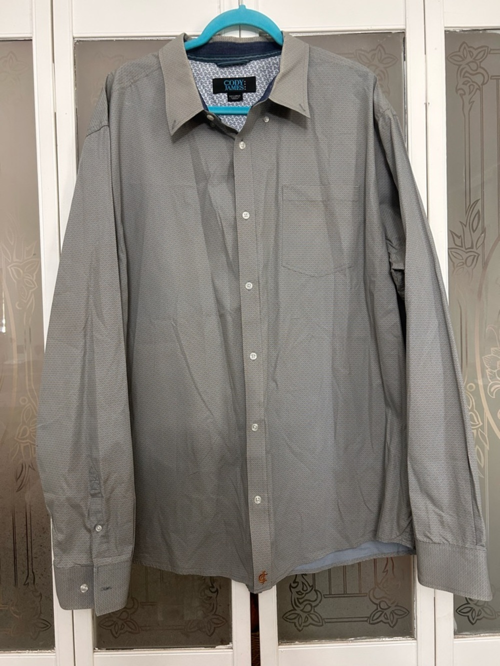 Cody James Core Western long sleeve flip cuff button down mens XXL